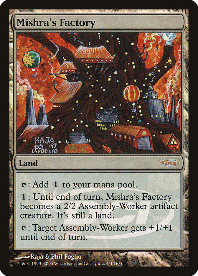 Fábrica de Mishra / Mishra's Factory - Magic: The Gathering - MoxLand