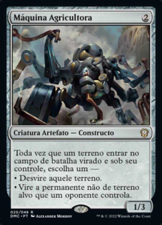 Máquina Agricultora / Tiller Engine - Magic: The Gathering - MoxLand