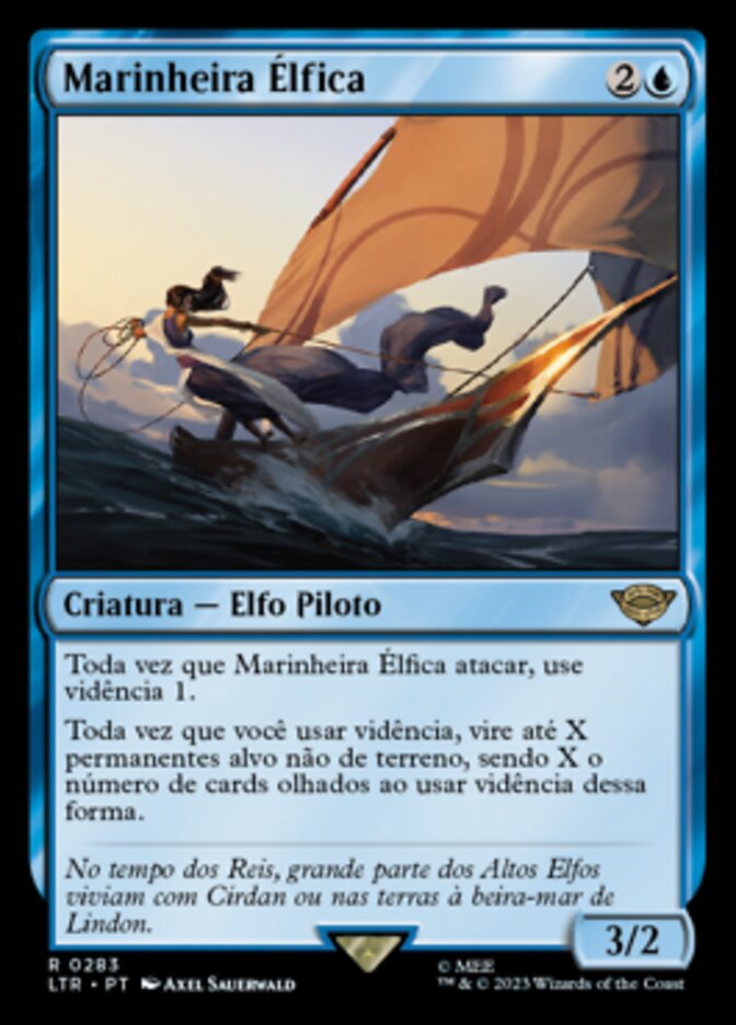 Marinheira Élfica / Elvish Mariner - Magic: The Gathering - MoxLand