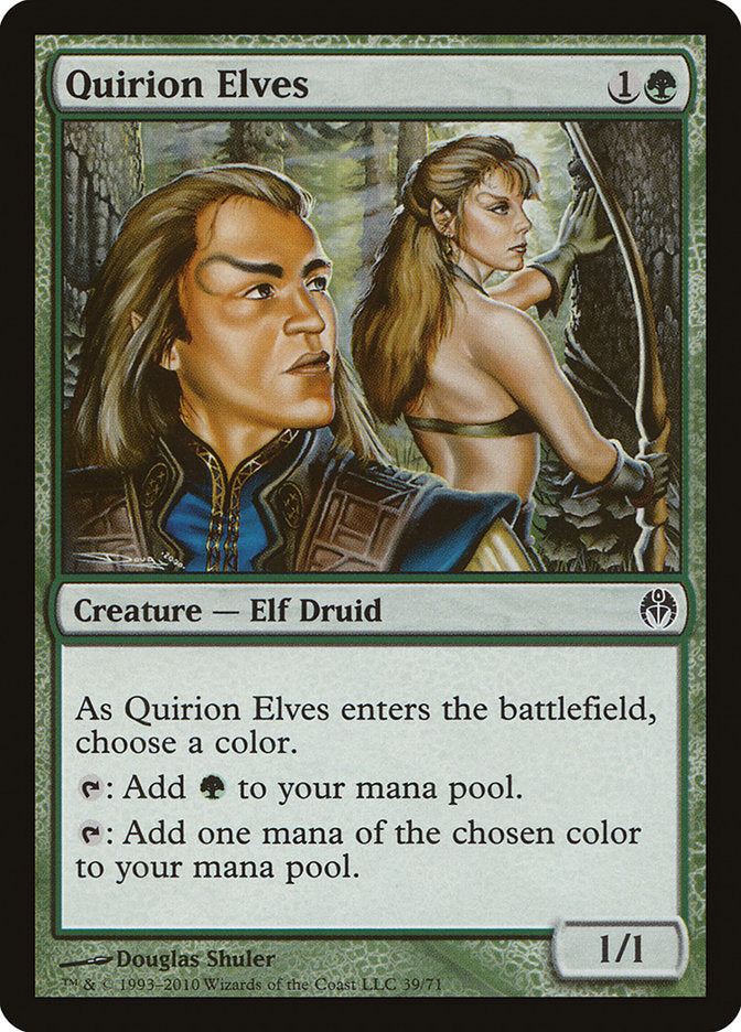 Elfos Quirion / Quirion Elves - Magic: The Gathering - MoxLand