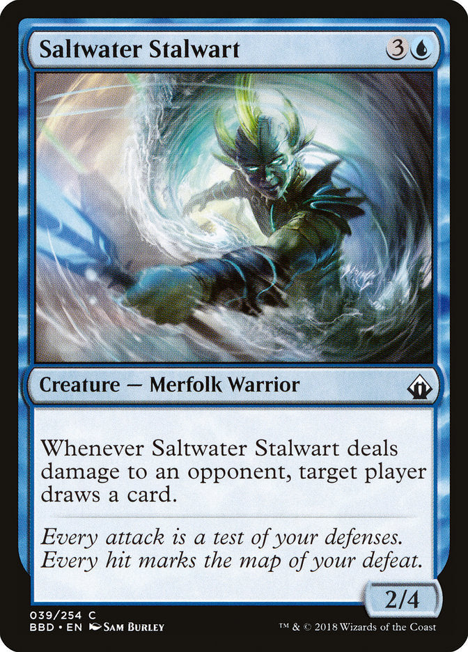 Saltwater Stalwart / Saltwater Stalwart - Magic: The Gathering - MoxLand