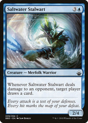 Saltwater Stalwart / Saltwater Stalwart - Magic: The Gathering - MoxLand