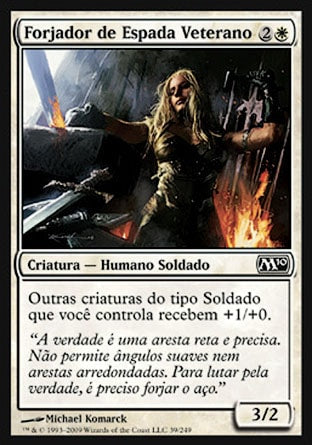 Forjador de Espada Veterano / Veteran Swordsmith - Magic: The Gathering - MoxLand