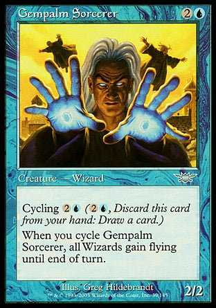 Feiticeiro da Palma Cravejada / Gempalm Sorcerer - Magic: The Gathering - MoxLand