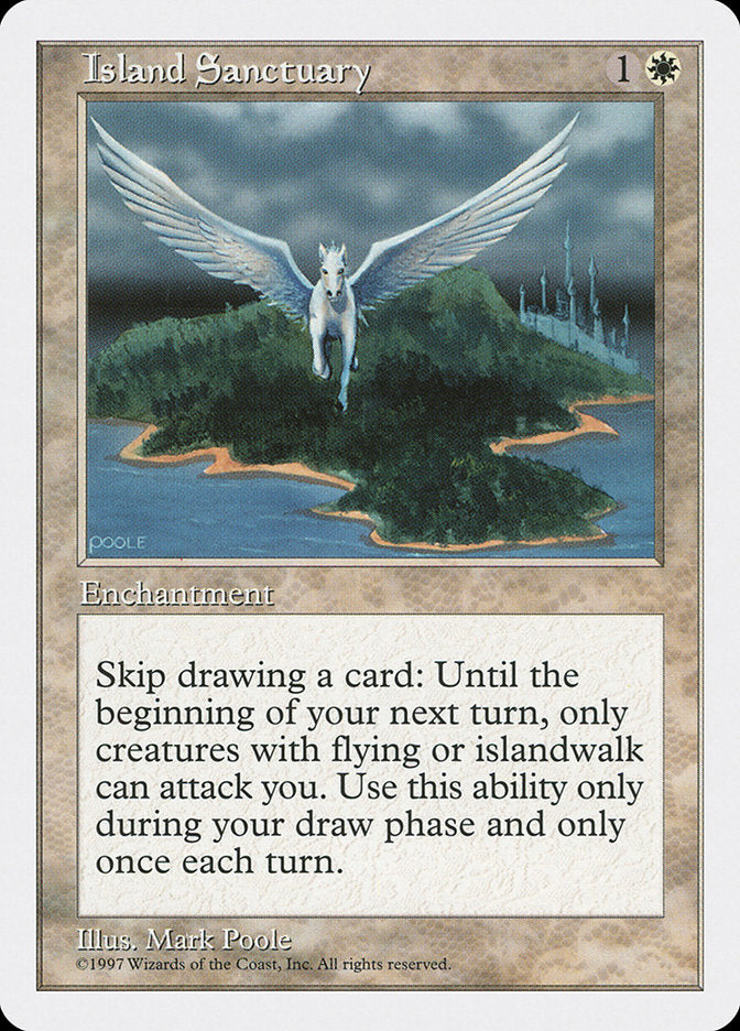 Santuário Insular / Island Sanctuary - Magic: The Gathering - MoxLand