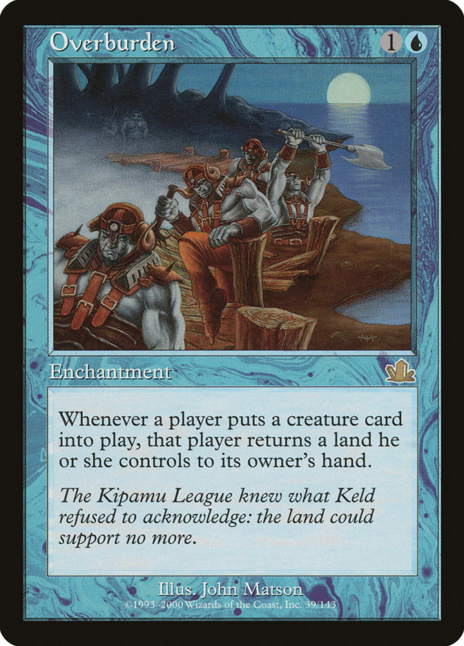 Sobrecarregar / Overburden - Magic: The Gathering - MoxLand