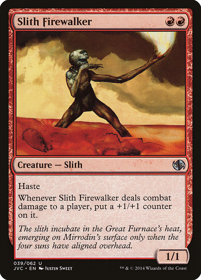 Slith Andarilho do Fogo / Slith Firewalker - Magic: The Gathering - MoxLand