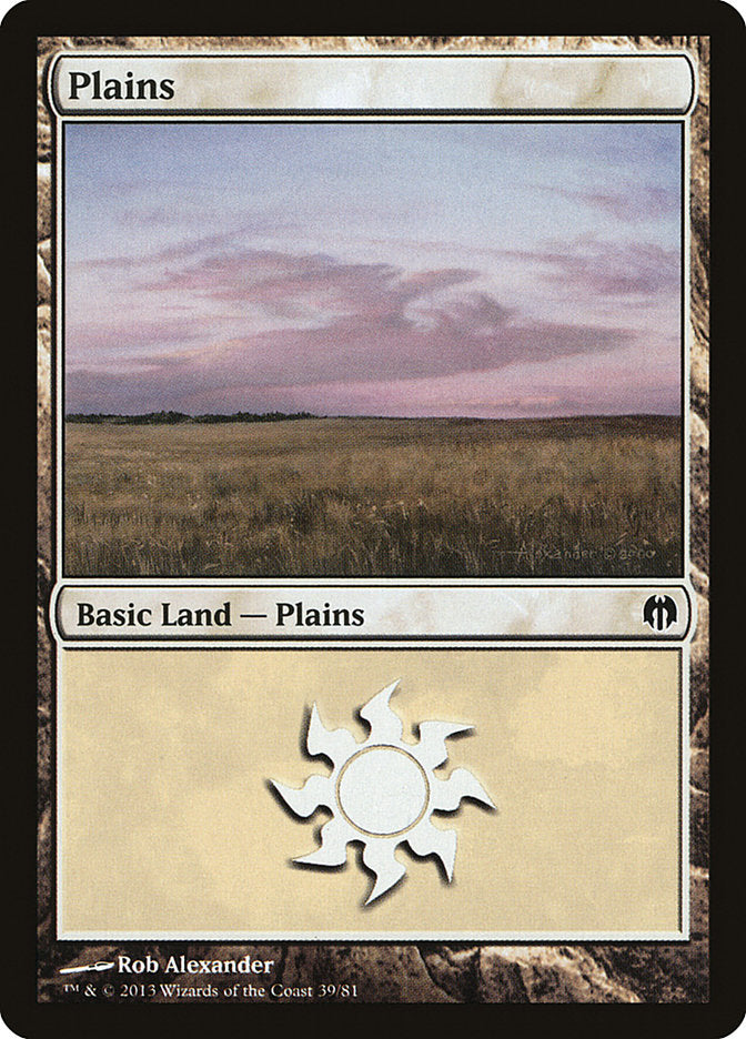 Planície / Plains - Magic: The Gathering - MoxLand