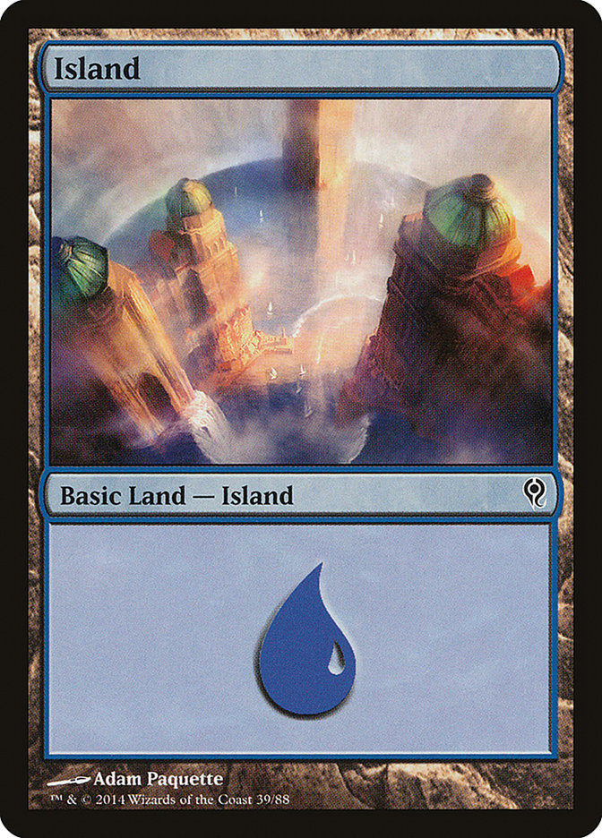 Ilha / Island - Magic: The Gathering - MoxLand