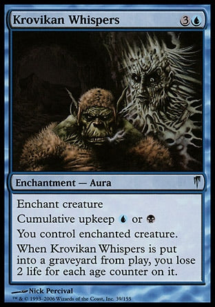 Sussurros Krovikanos / Krovikan Whispers - Magic: The Gathering - MoxLand