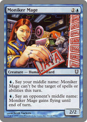 Moniker Mage - Magic: The Gathering - MoxLand