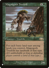 Ent Magnigote / Magnigoth Treefolk - Magic: The Gathering - MoxLand