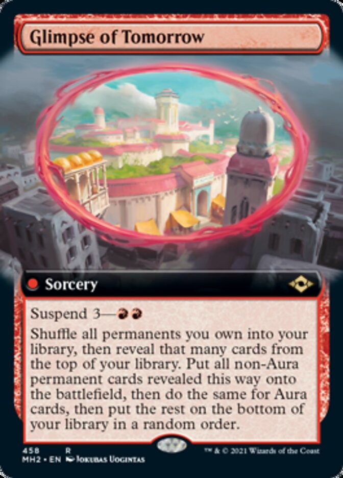 Vislumbre do Amanhã / Glimpse of Tomorrow - Magic: The Gathering - MoxLand