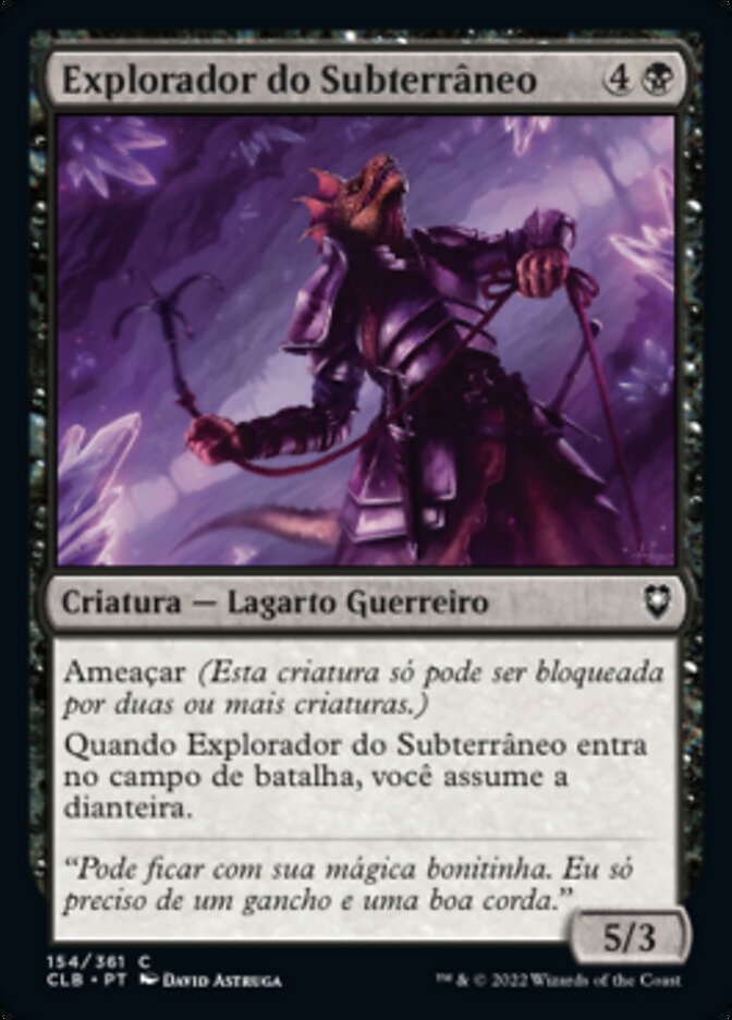 Explorador do Subterrâneo / Underdark Explorer - Magic: The Gathering - MoxLand