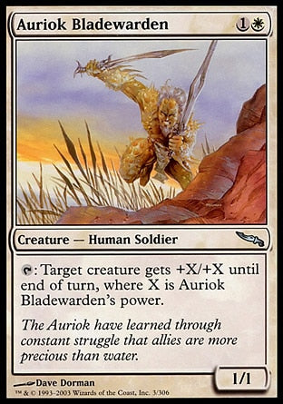 Aurioque Encarregado da Lâmina / Auriok Bladewarden - Magic: The Gathering - MoxLand
