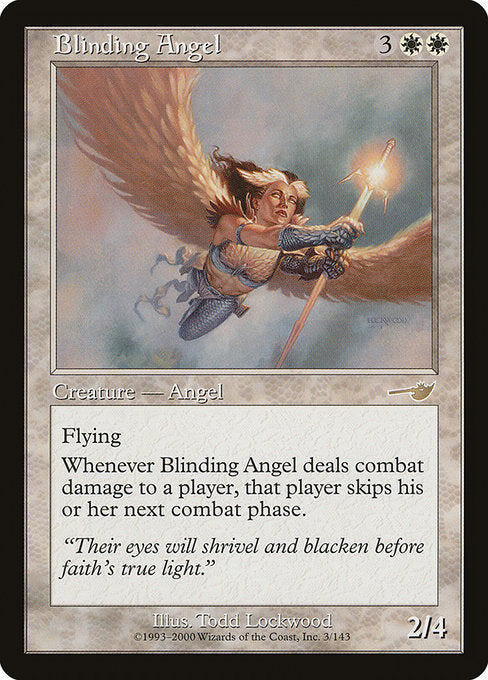 Anjo Ofuscante / Blinding Angel - Magic: The Gathering - MoxLand