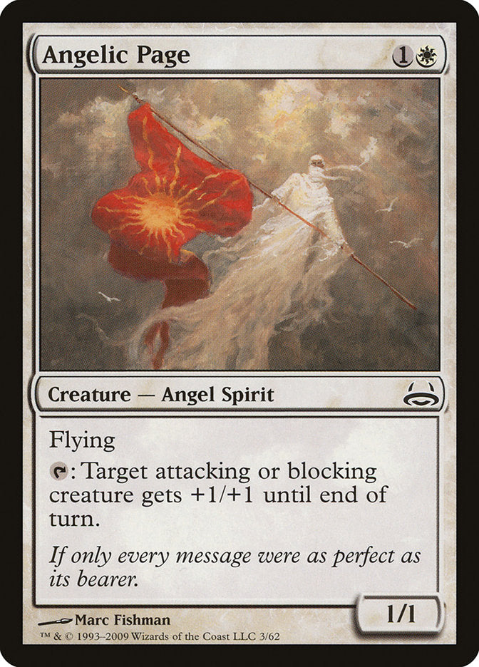 Pajem Angelical / Angelic Page - Magic: The Gathering - MoxLand