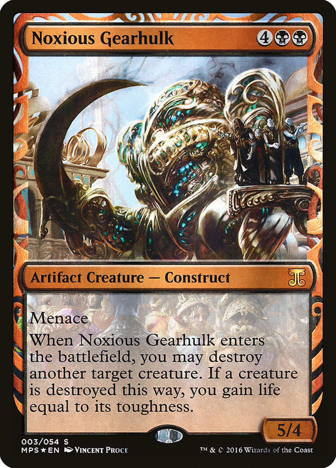 Mecanotitã Pernicioso / Noxious Gearhulk - Magic: The Gathering - MoxLand