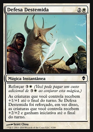 Defesa Destemida / Bold Defense - Magic: The Gathering - MoxLand