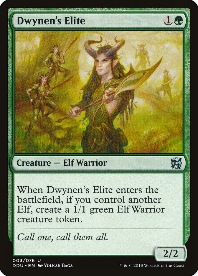 Elite de Dwynen / Dwynen's Elite - Magic: The Gathering - MoxLand