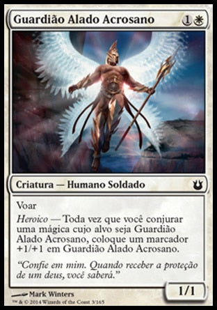 Guardião Alado Acrosano / Akroan Skyguard - Magic: The Gathering - MoxLand