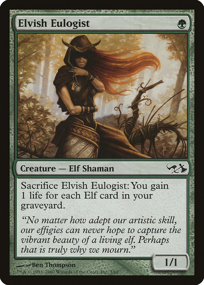 Elogiadora Élfica / Elvish Eulogist - Magic: The Gathering - MoxLand