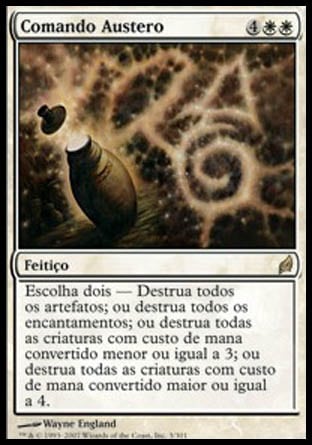 Comando Austero / Austere Command - Magic: The Gathering - MoxLand