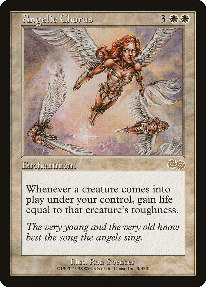 Coro Angelical / Angelic Chorus - Magic: The Gathering - MoxLand