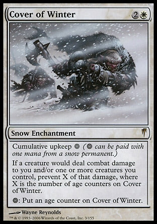 Cobertura de Inverno / Cover of Winter - Magic: The Gathering - MoxLand