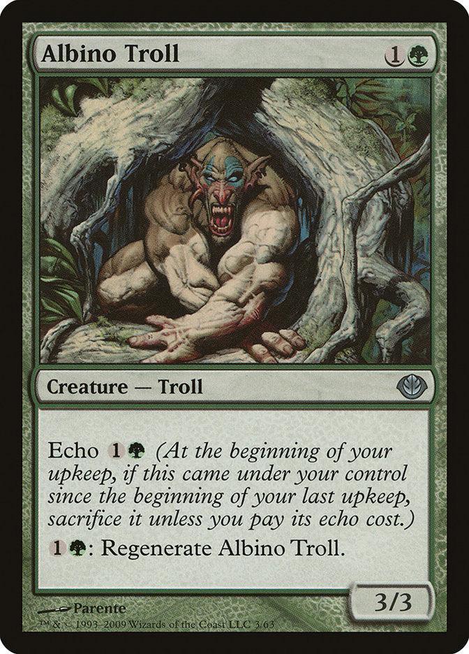 Trol Albino / Albino Troll - Magic: The Gathering - MoxLand