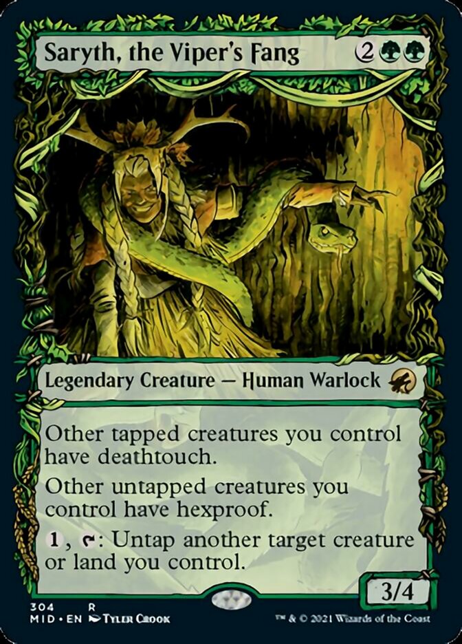 Saryth, a Presa da Víbora / Saryth, the Viper's Fang - Magic: The Gathering - MoxLand