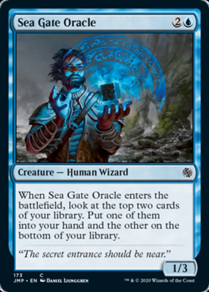 Oráculo do Portão Marinho / Sea Gate Oracle - Magic: The Gathering - MoxLand