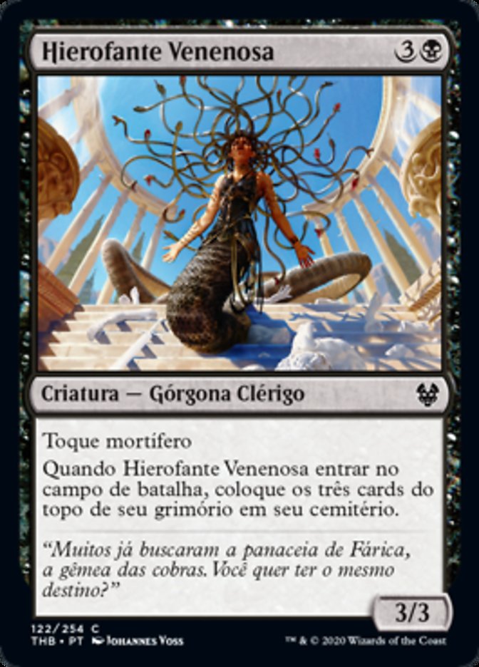 Hierofante Venenosa / Venomous Hierophant - Magic: The Gathering - MoxLand