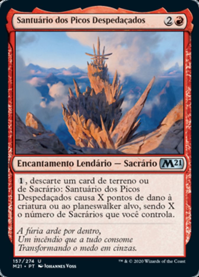 Santuário dos Picos Despedaçados / Sanctum of Shattered Heights - Magic: The Gathering - MoxLand