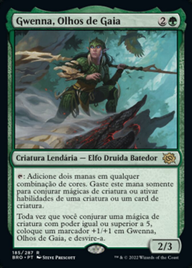 Gwenna, Olhos de Gaia / Gwenna, Eyes of Gaea - Magic: The Gathering - MoxLand