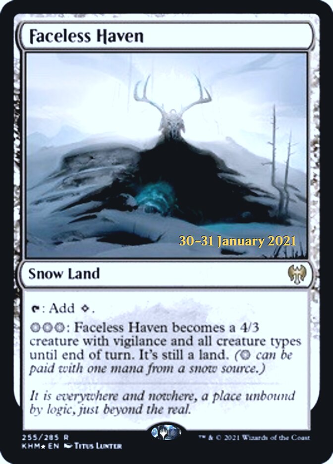 Refúgio sem Rosto / Faceless Haven - Magic: The Gathering - MoxLand