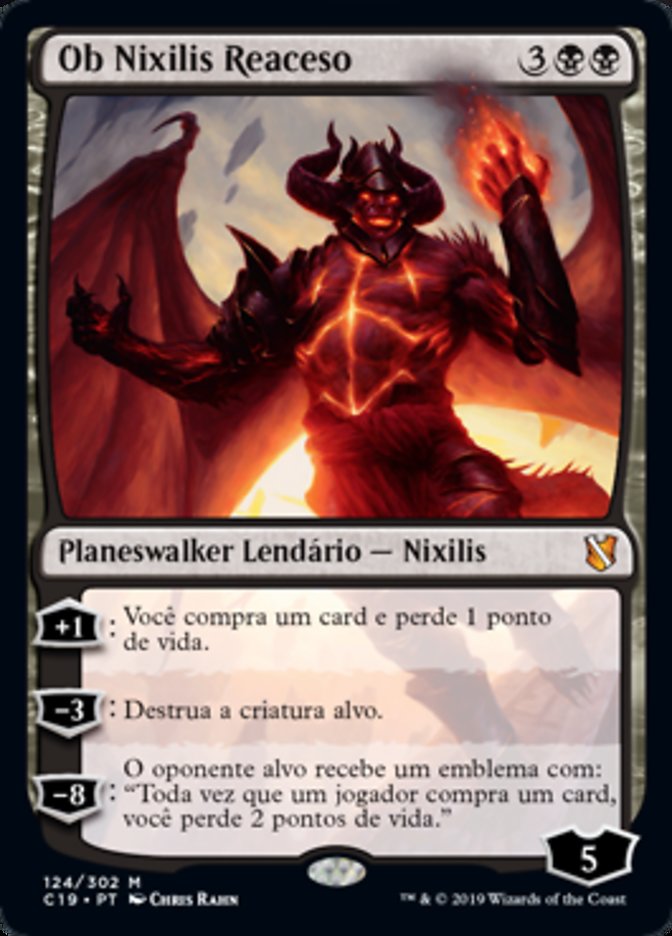 Ob Nixilis Reaceso / Ob Nixilis Reignited - Magic: The Gathering - MoxLand