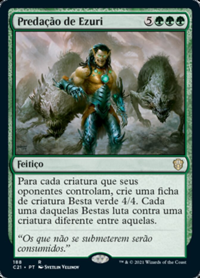 Predação de Ezuri / Ezuri's Predation - Magic: The Gathering - MoxLand