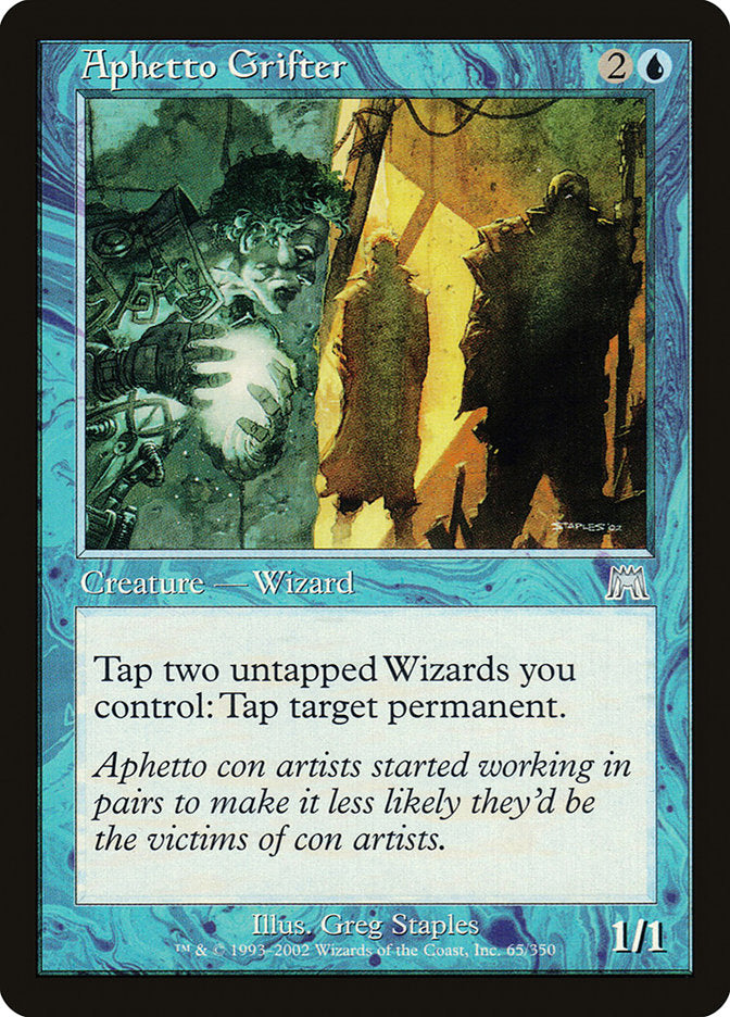 Vigarista de Aphetto / Aphetto Grifter - Magic: The Gathering - MoxLand