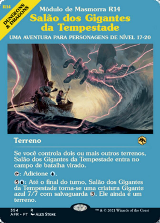 Salão dos Gigantes da Tempestade / Hall of Storm Giants - Magic: The Gathering - MoxLand