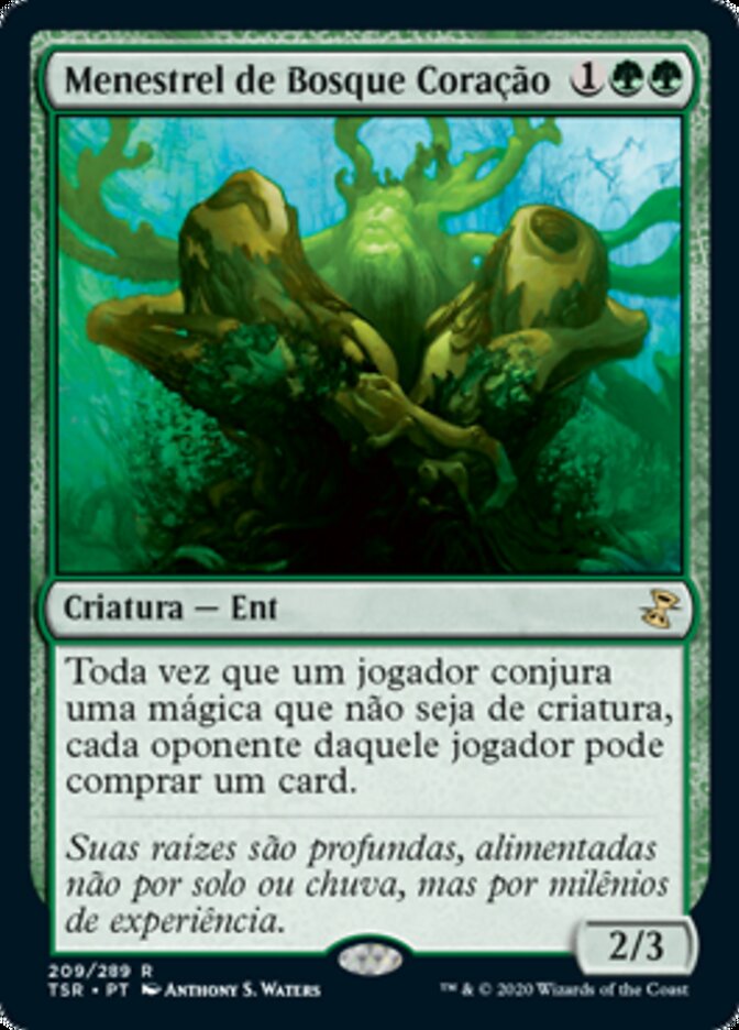 Menestrel de Bosque Coração / Heartwood Storyteller - Magic: The Gathering - MoxLand