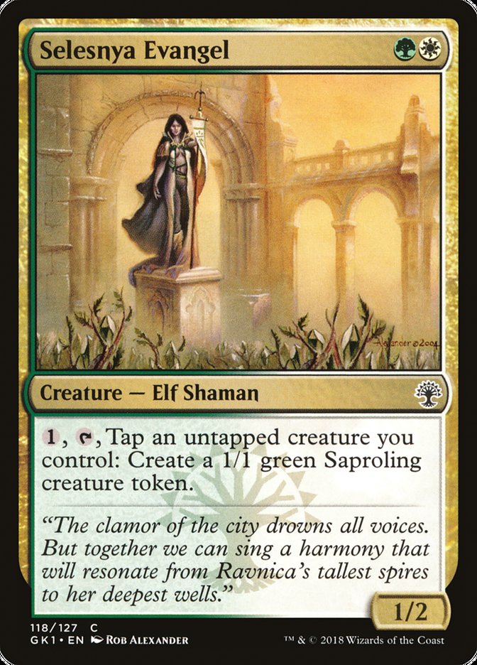 Missionária Selesnya / Selesnya Evangel - Magic: The Gathering - MoxLand