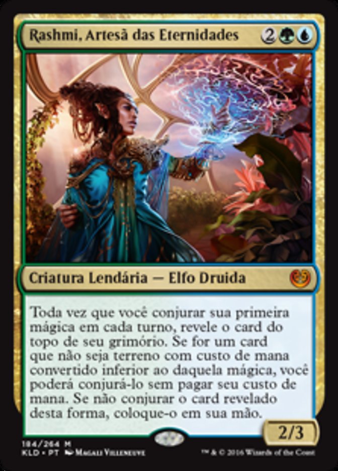 Rashmi, Artesã das Eternidades / Rashmi, Eternities Crafter - Magic: The Gathering - MoxLand