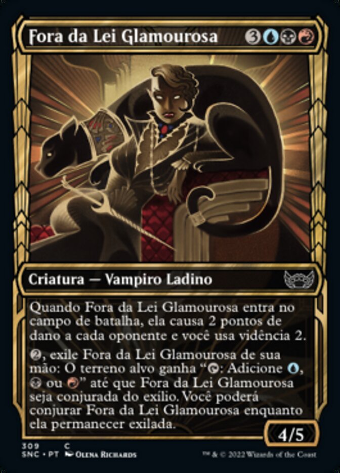 Fora da Lei Glamourosa / Glamorous Outlaw - Magic: The Gathering - MoxLand