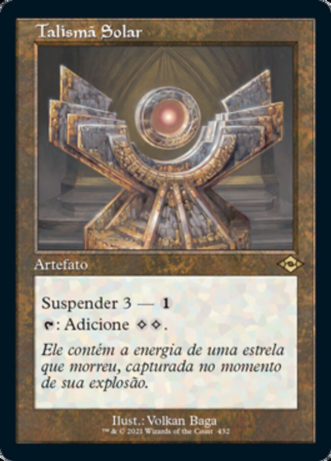 Talismã Solar / Sol Talisman - Magic: The Gathering - MoxLand