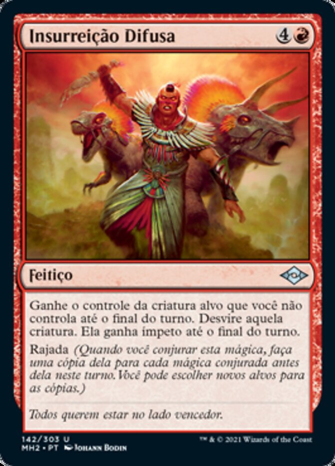 Insurreição Difusa / Spreading Insurrection - Magic: The Gathering - MoxLand