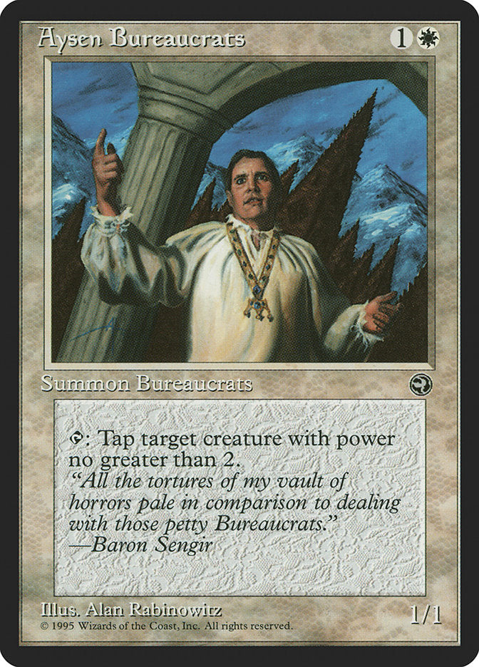 Burocratas de Aysen / Aysen Bureaucrats - Magic: The Gathering - MoxLand