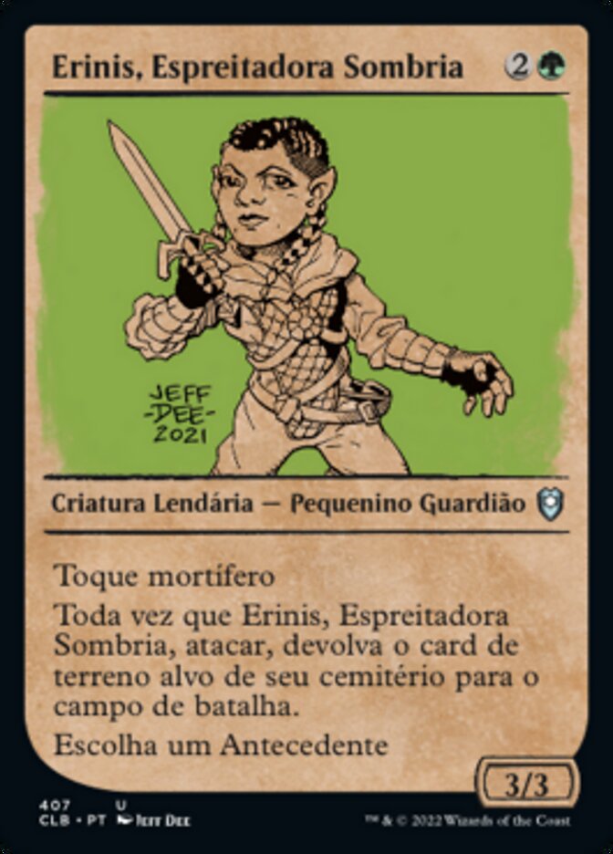 Erinis, Espreitadora Sombria / Erinis, Gloom Stalker - Magic: The Gathering - MoxLand