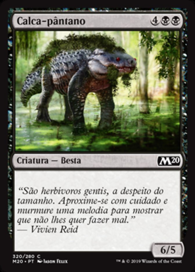 Calca-pântano / Bogstomper - Magic: The Gathering - MoxLand