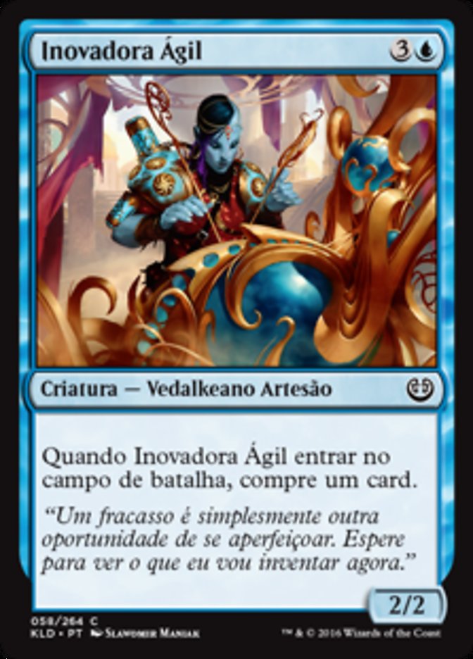 Inovadora Ágil / Nimble Innovator - Magic: The Gathering - MoxLand